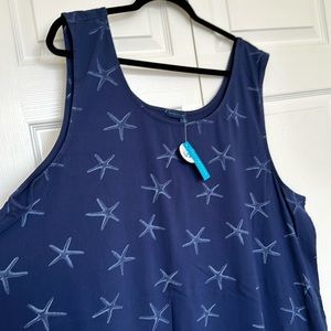 Fresh Produce Sea Star sun dress. NWT 3x.